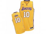 Los Angeles Lakers #10 Tyler Ennis Swingman Gold Home NBA Jersey