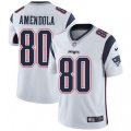 New England Patriots #80 Danny Amendola White Vapor Untouchable Limited Player NFL Jersey