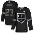 Los Angeles Kings #23 Dustin Brown Black Authentic Classic Stitched NHL Jersey