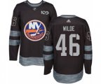 New York Islanders #46 Bode Wilde Authentic Black 1917-2017 100th Anniversary NHL Jersey