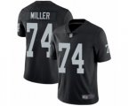 Oakland Raiders #74 Kolton Miller Black Team Color Vapor Untouchable Limited Player Football Jersey