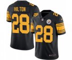 Pittsburgh Steelers #28 Mike Hilton Limited Black Rush Vapor Untouchable Football Jersey