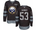 Adidas Buffalo Sabres #53 Jeff Skinner Authentic Black 1917-2017 100th Anniversary NHL Jersey