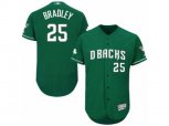 Arizona Diamondbacks #25 Archie Bradley Green Celtic Flexbase Authentic Collection MLB Jersey
