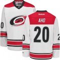 Carolina Hurricanes #20 Sebastian Aho Authentic White Away NHL Jersey