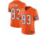 Chicago Bears #93 Sam Acho Limited Orange Rush Vapor Untouchable NFL Jersey