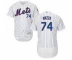 New York Mets Chris Mazza White Home Flex Base Authentic Collection Baseball Player Jersey