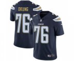 Los Angeles Chargers #76 Russell Okung Navy Blue Team Color Vapor Untouchable Limited Player Football Jersey
