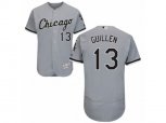 Chicago White Sox #13 Ozzie Guillen Grey Flexbase Authentic Collection MLB Jersey