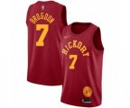 Indiana Pacers #7 Malcolm Brogdon Swingman Red Hardwood Classics Basketball Jersey