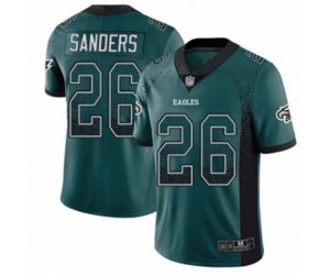 Philadelphia Eagles #26 Miles Sanders Limited Green Rush Drift Fashion Football Jersey