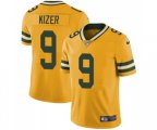 Green Bay Packers #9 DeShone Kizer Limited Gold Rush Vapor Untouchable Football Jersey