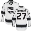 Los Angeles Kings #27 Alec Martinez Authentic White Away NHL Jersey
