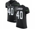 New York Jets #40 Trenton Cannon Black Alternate Vapor Untouchable Elite Player Football Jersey