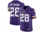 Minnesota Vikings #28 Adrian Peterson Vapor Untouchable Limited Purple Team Color NFL Jersey