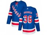 Adidas New York Rangers #36 Mats Zuccarello Royal Blue Home Authentic Stitched NHL Jersey