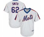 New York Mets Drew Smith Replica White Alternate Cool Base Baseball Player Jersey