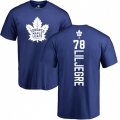 Toronto Maple Leafs #78 Timothy Liljegren Royal Blue Backer T-Shirt
