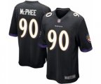 Baltimore Ravens #90 Pernell McPhee Game Black Alternate Football Jersey