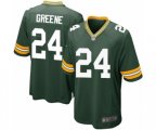 Green Bay Packers #24 Raven Greene Game Green Team Color Football Jersey