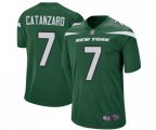 New York Jets #7 Chandler Catanzaro Game Green Team Color Football Jersey