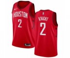 Houston Rockets #2 Brandon Knight Red Swingman Jersey - Earned Edition