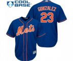 New York Mets #23 Adrian Gonzalez Replica Royal Blue Alternate Home Cool Base Baseball Jersey