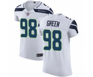 Seattle Seahawks #98 Rasheem Green White Vapor Untouchable Elite Player Football Jersey