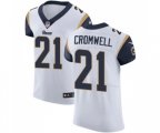 Los Angeles Rams #21 Nolan Cromwell White Vapor Untouchable Elite Player Football Jersey