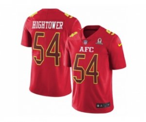 New England Patriots #54 Dont\'a Hightower Limited Red 2017 Pro Bowl NFL Jersey