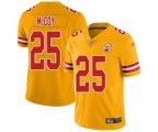 Kansas City Chiefs #25 LeSean McCoy Limited Gold Inverted Legend Football Jersey