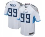Tennessee Titans #99 Jurrell Casey Game White Football Jersey