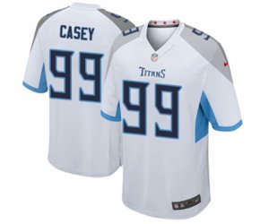 Tennessee Titans #99 Jurrell Casey Game White Football Jersey