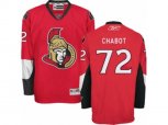 Ottawa Senators #72 Thomas Chabot Authentic Red Home NHL Jersey