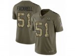 Green Bay Packers #51 Kyler Fackrell Limited Olive Camo 2017 Salute to Service NFL Jersey