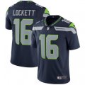Seattle Seahawks #16 Tyler Lockett Steel Blue Team Color Vapor Untouchable Limited Player NFL Jersey