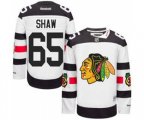 Chicago Blackhawks #65 Andrew Shaw White 2016 Stadium Series Stitched Hockey Jersey