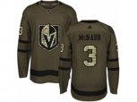 Vegas Golden Knights #3 Brayden McNabb Authentic Green Salute to Service NHL Jersey