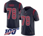 Houston Texans #78 Laremy Tunsil Limited Navy Blue Rush Vapor Untouchable 100th Season Football Jersey