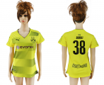 2017-18 Dortmund 38 BURKI Home Women Soccer Jersey