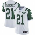 New York Jets #21 Morris Claiborne White Vapor Untouchable Limited Player NFL Jersey