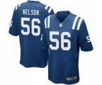 Indianapolis Colts #56 Quenton Nelson Game Royal Blue Team Color Football Jersey