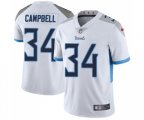 Tennessee Titans #34 Earl Campbell White Vapor Untouchable Limited Player Football Jersey