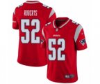 New England Patriots #52 Elandon Roberts Limited Red Inverted Legend Football Jersey