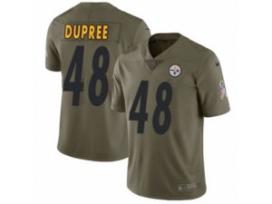 Pittsburgh Steelers #48 Bud Dupree Limited Olive 2017 Salute to Service NFL Jersey