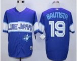 Toronto Blue Jays #19 Paul Molitor Blue Exclusive 2016 Official Cool Base Jersey