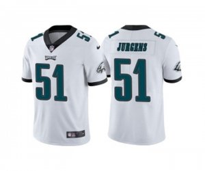 Philadelphia Eagles #51 Cameron Jurgens White Vapor Untouchable Limited Stitched Jersey