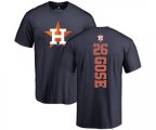 Houston Astros #26 Anthony Gose Replica Blue Road Cool Base Baseball Jersey