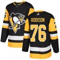 Pittsburgh Penguins #76 Calen Addison Premier Black Home NHL Jersey