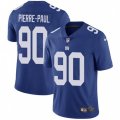 New York Giants #90 Jason Pierre-Paul Royal Blue Team Color Vapor Untouchable Limited Player NFL Jersey
